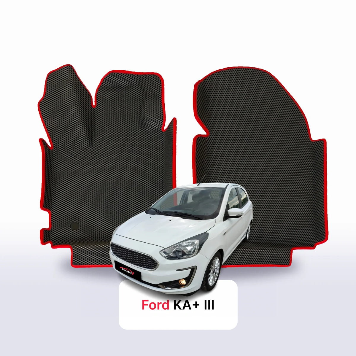 Tapis 3D EVA pour Ford KA + 3 gén 2016-2020 BERLINE À HAYON 5 PORTES