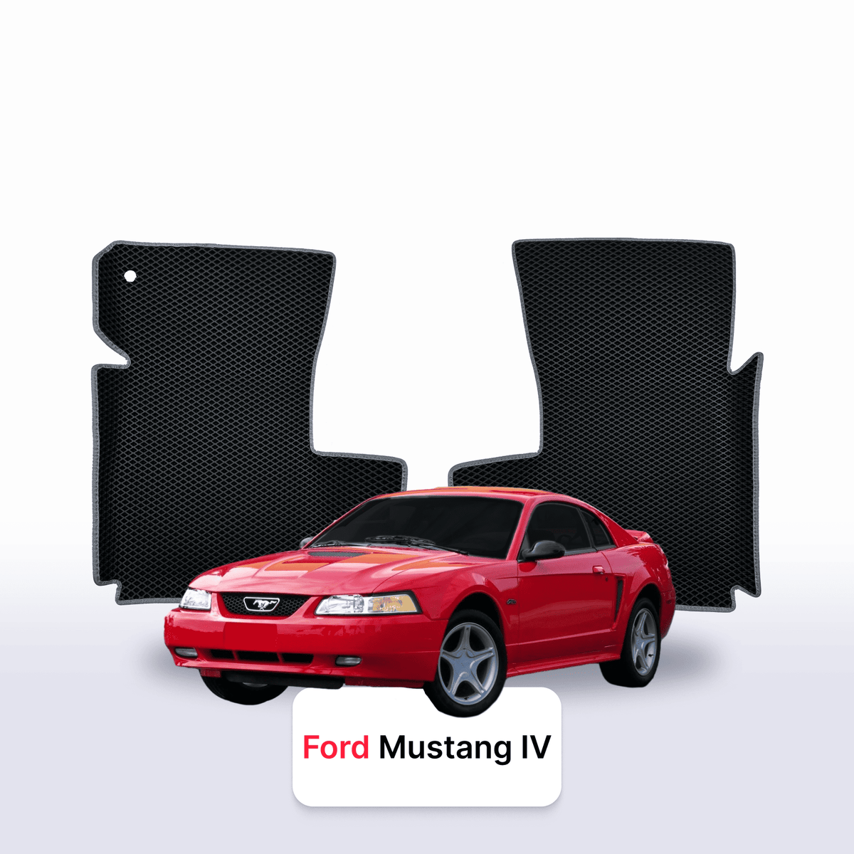 Tapis 3D EVA pour Ford Mustang 4 gén 1993-2004 COUPÉ