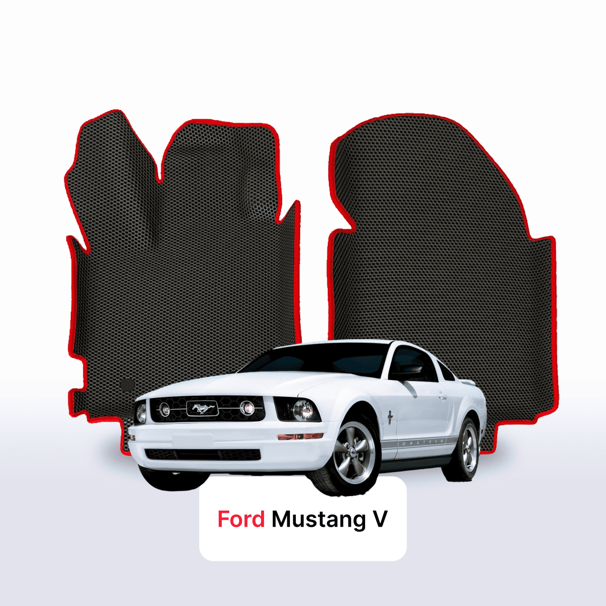 Tapis 3D EVA pour Ford Mustang 5 gén 2004-2014 COUPÉ