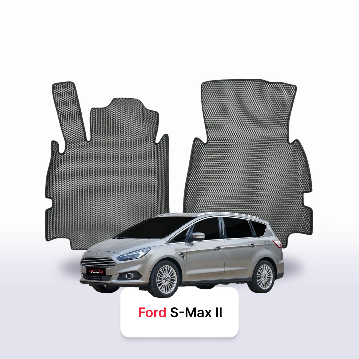 Tapis 3D EVA pour Ford S-MAX(MK2) 2 gén 2015-2023 MONOSPACE 5 PLACES