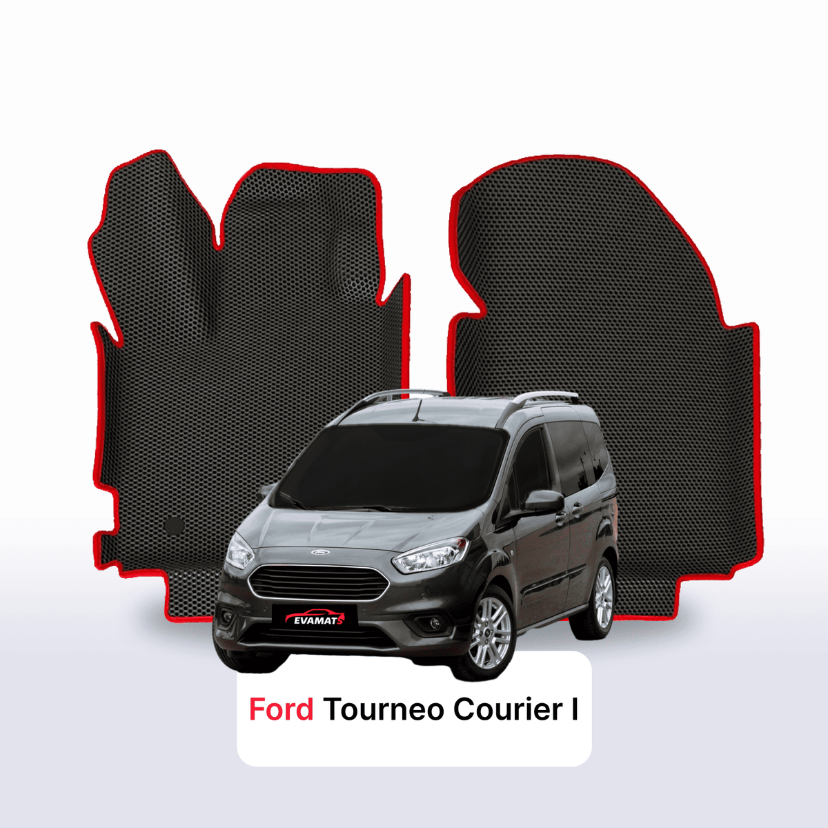 Tapis 3D EVA pour Ford Tourneo Courier 1 gén 2014-2023 MONOSPACE
