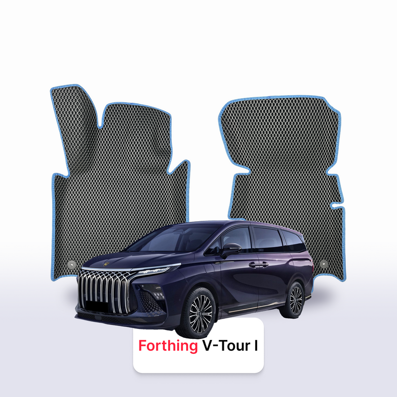 Tapis 3D EVA pour Forthing V-Tour 1 gén 2024-2027 MONOSPACE