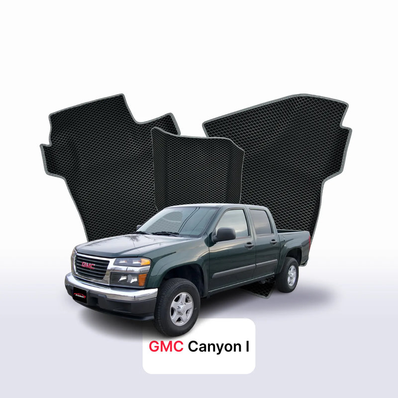 Tapis 3D EVA pour GMC Canyon 1 gén 2004-2012 PICK-UP DOUBLE CABINE