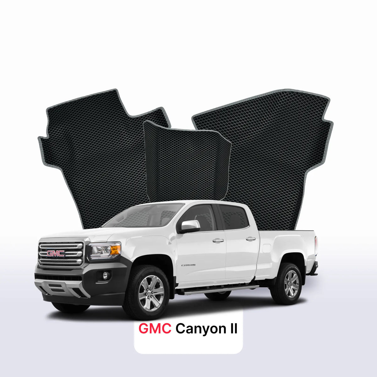 Tapis 3D EVA pour GMC Canyon 2 gén 2014-2023 PICK-UP DOUBLE CABINE