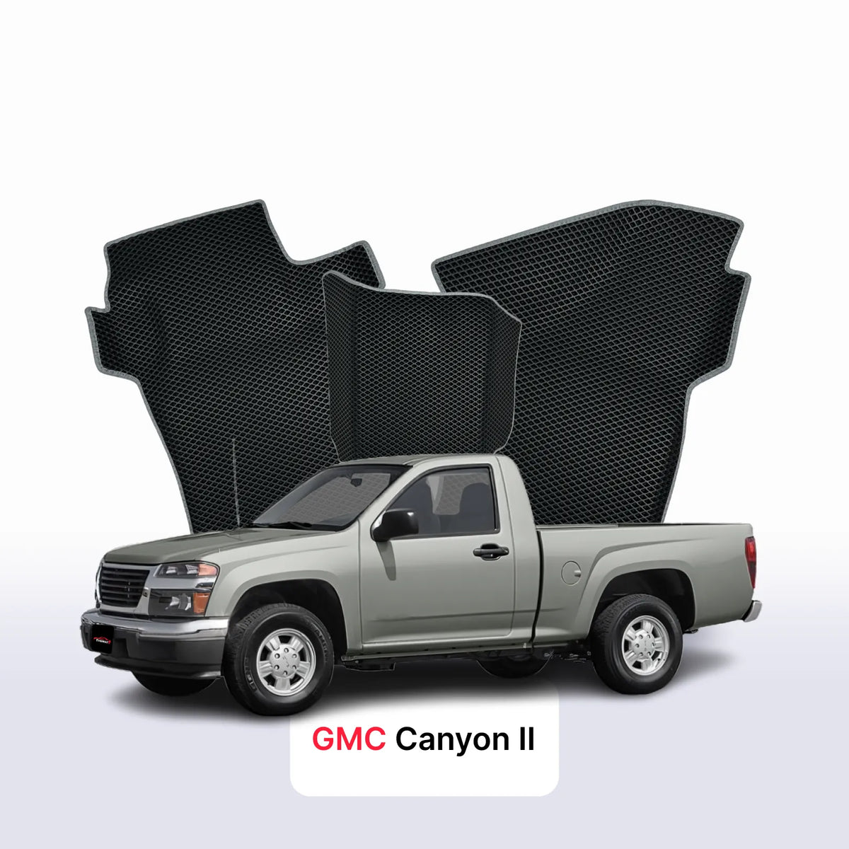 Tapis 3D EVA pour GMC Canyon 2 gén 2014-2023 PICK-UP CABINE SIMPLE