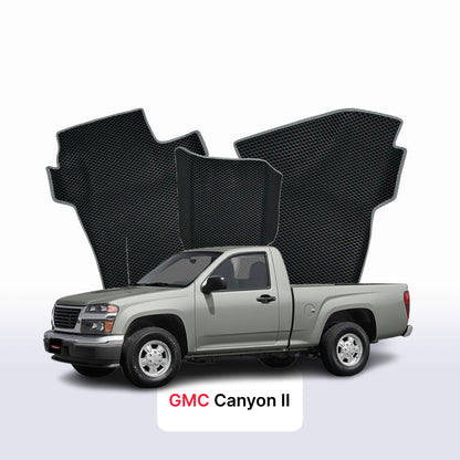 Tapis 3D EVA pour GMC Canyon 2 gén 2014-2023 PICK-UP CABINE SIMPLE