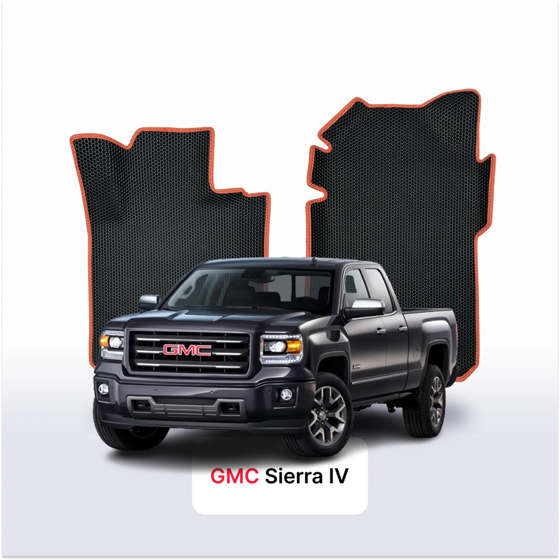 Tapis 3D EVA pour GMC Sierra 4 gén 2013-2019 PICK-UP DOUBLE CABINE