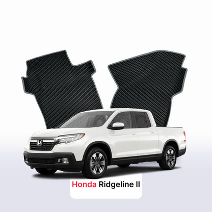 Tapis 3D EVA pour Honda Ridgeline 2 gén 2016-2028 PICK-UP DOUBLE CABINE