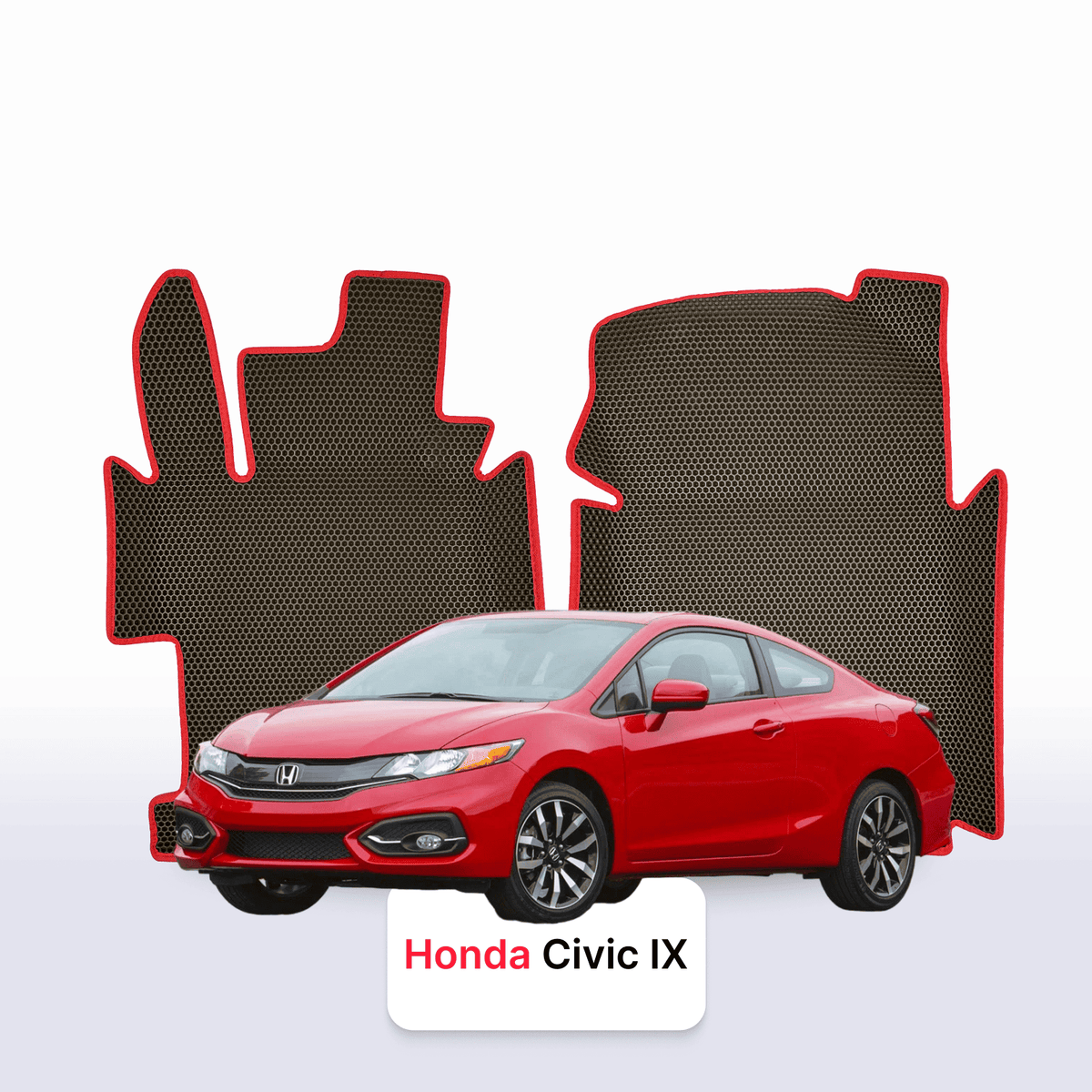 Tapis 3D EVA pour Honda Civic 9 gén 2011-2017 COUPÉ
