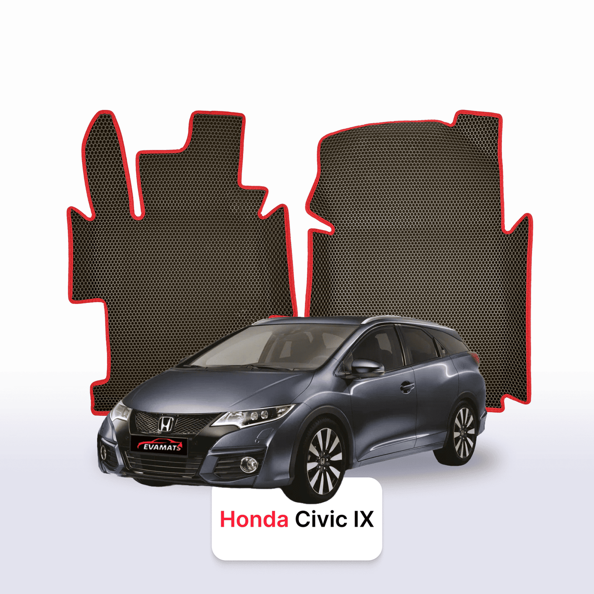 Tapis 3D EVA pour Honda Civic 9 gén 2011-2017 BREAK
