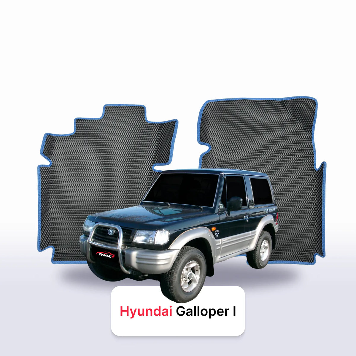 Tapis 3D EVA pour Hyundai Galloper 1991-2003 SUV 3 PORTES
