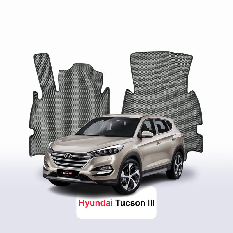 Tapis 3D EVA pour Hyundai Tucson 3 gén avant restylage 2015-2018 SUV