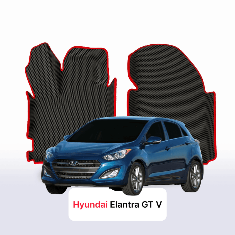 Tapis 3D EVA pour Hyundai Elantra GT(MD) 5 gén 2013-2016 BERLINE À HAYON 5 PORTES