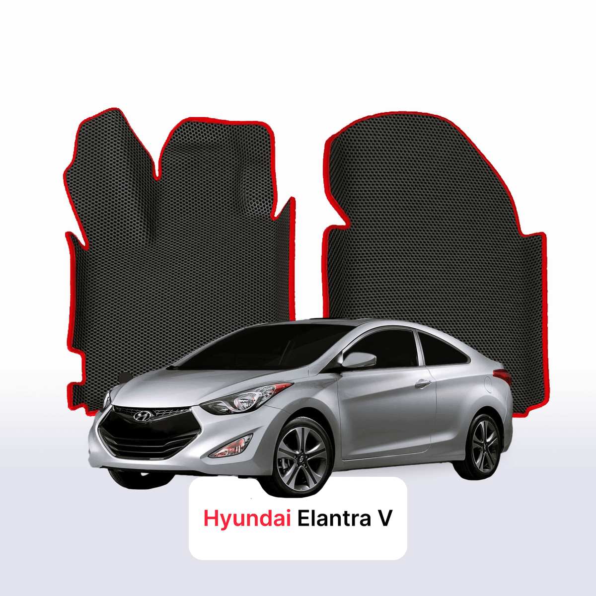Tapis 3D EVA pour Hyundai Elantra(MD) 5 gén 2010-2016 COUPÉ
