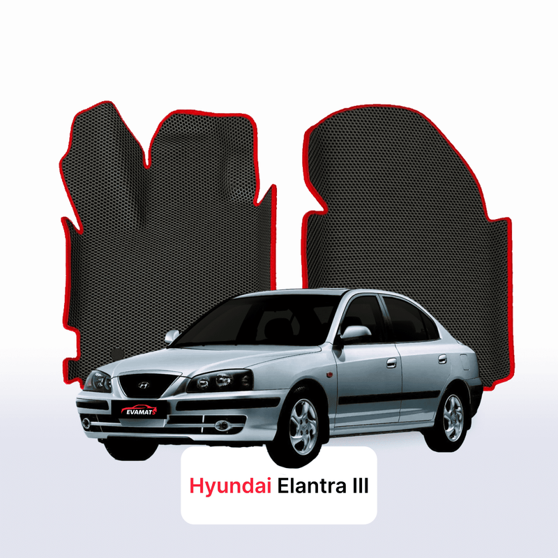Tapis 3D EVA pour Hyundai Elantra(XD2) 3 gén 2000-2010 BERLINE