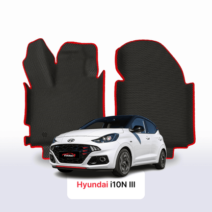 Tapis 3D EVA pour Hyundai i10N 3 gén 2019-2026 BERLINE À HAYON 5 PORTES