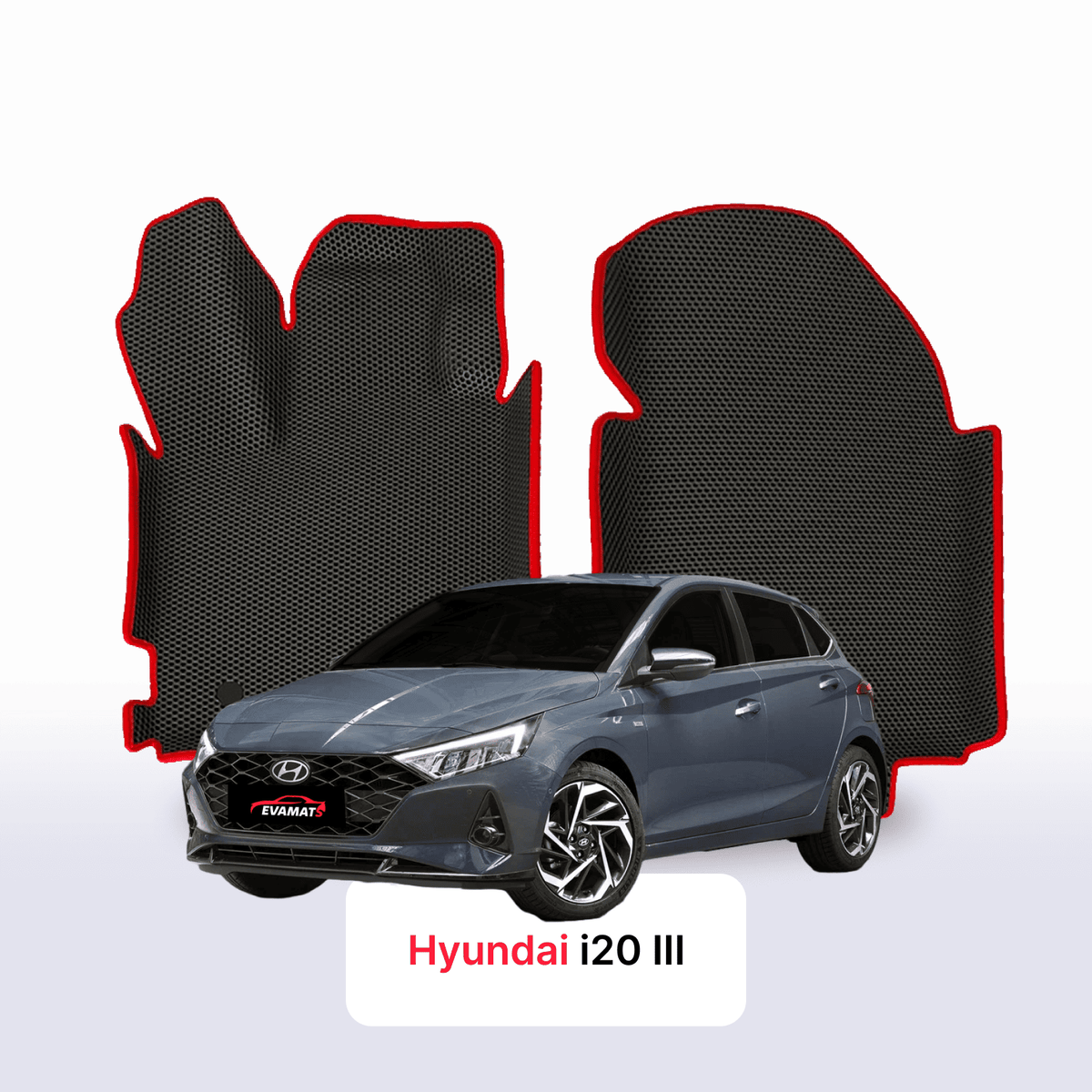 Tapis 3D EVA pour Hyundai I20 3 gén 2020-2028 BERLINE À HAYON 5 PORTES