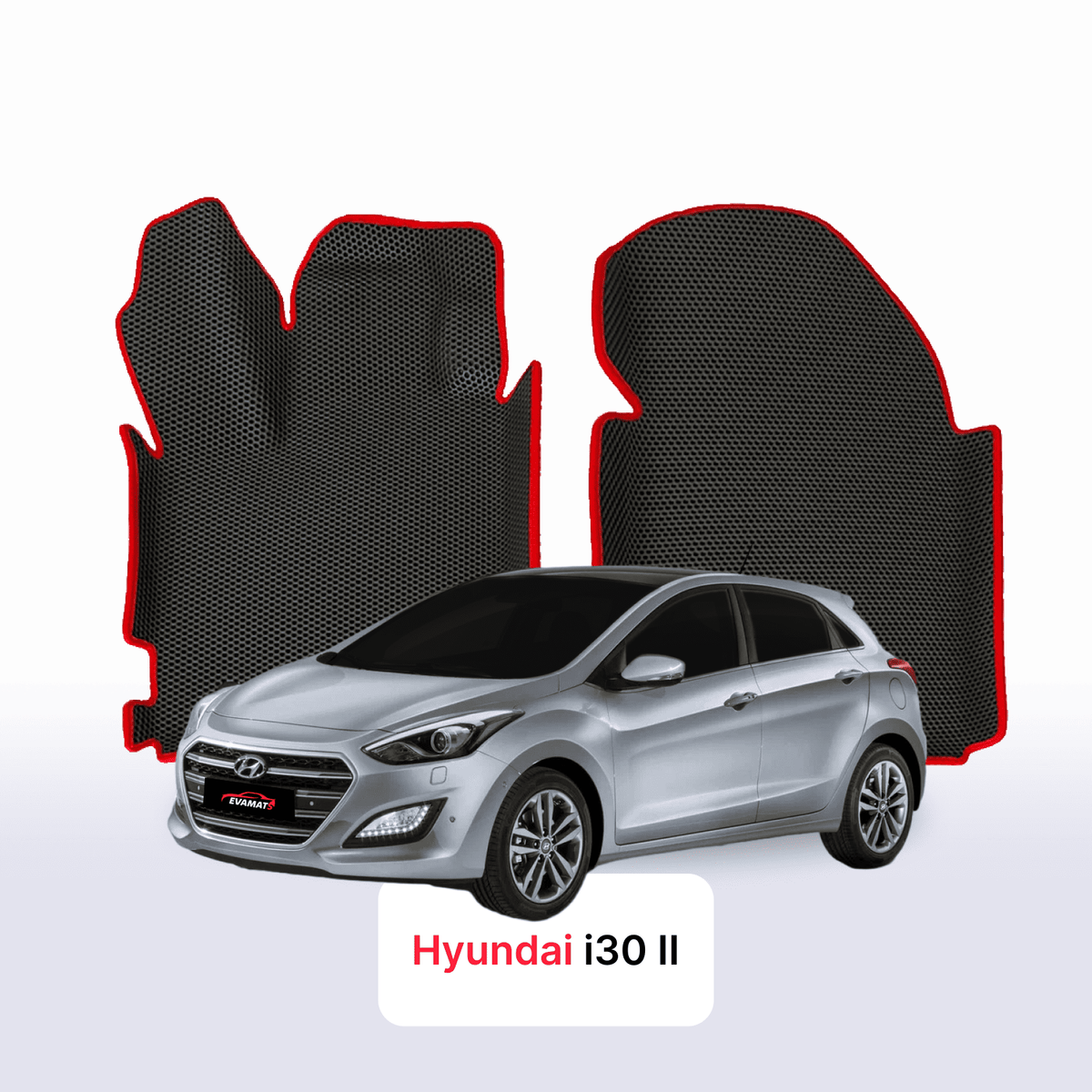 Tapis 3D EVA pour Hyundai I30 2 gén 2011-2017 BERLINE À HAYON 5 PORTES
