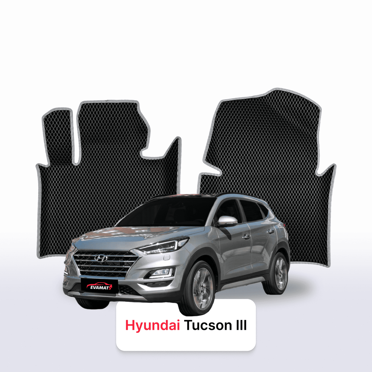Tapis 3D EVA pour Hyundai Tucson 3 gén restylage 2018-2021 SUV