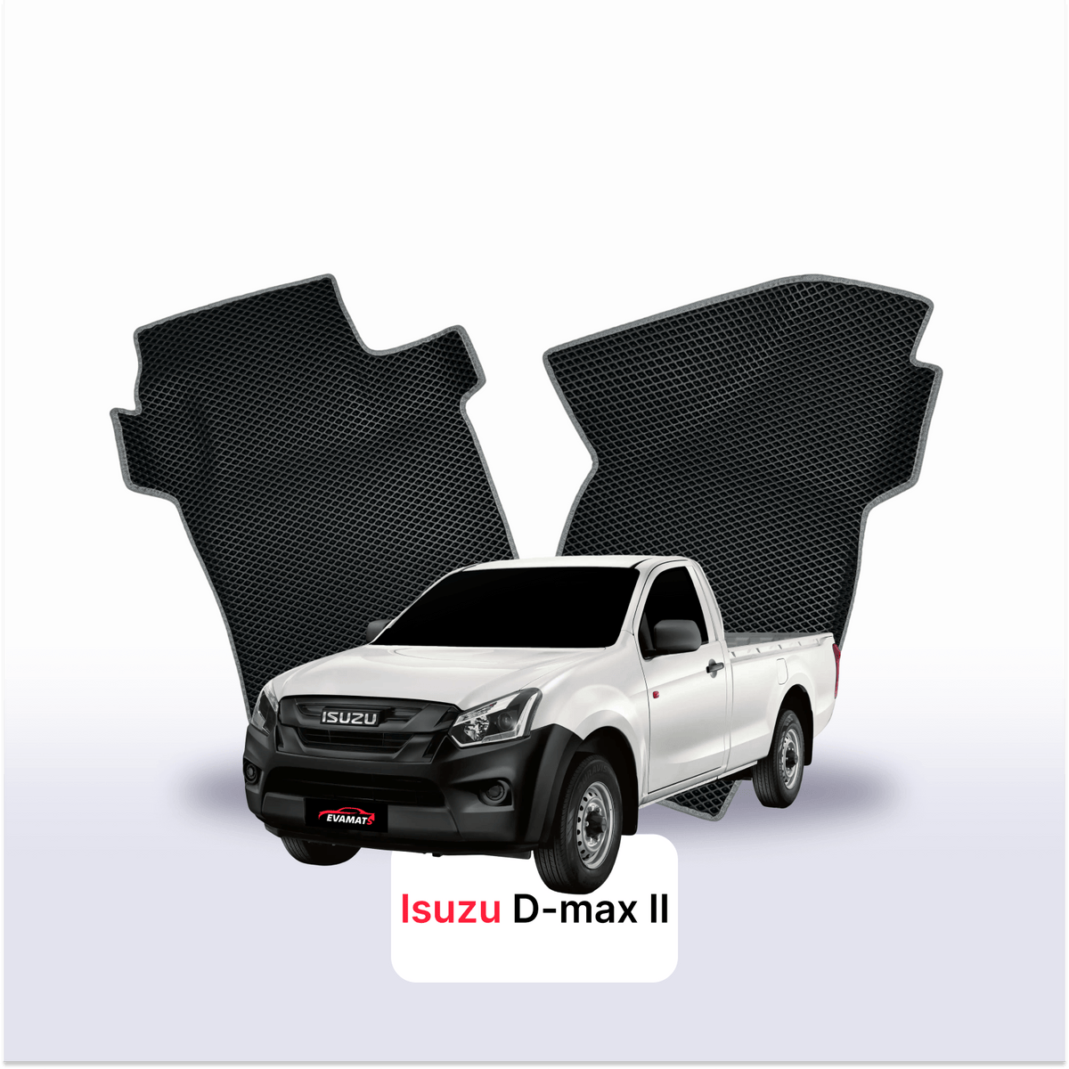 Tapis 3D EVA pour Isuzu D-Max 2 gén 2011-2020 PICK-UP CABINE SIMPLE