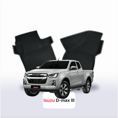 Tapis 3D EVA pour Isuzu D-Max 3 gén 2019-2027 PICK-UP CABINE APPROFONDIE
