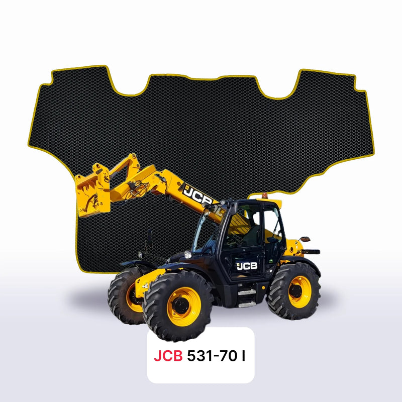Tapis 3D EVA pour JCB 531-70 1 gén 2005-2028 CHARIOT TÉLESCOPIQUE
