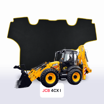 Tapis 3D EVA pour JCB 4CX 1 gén 2008-2024 PELLETEUSE