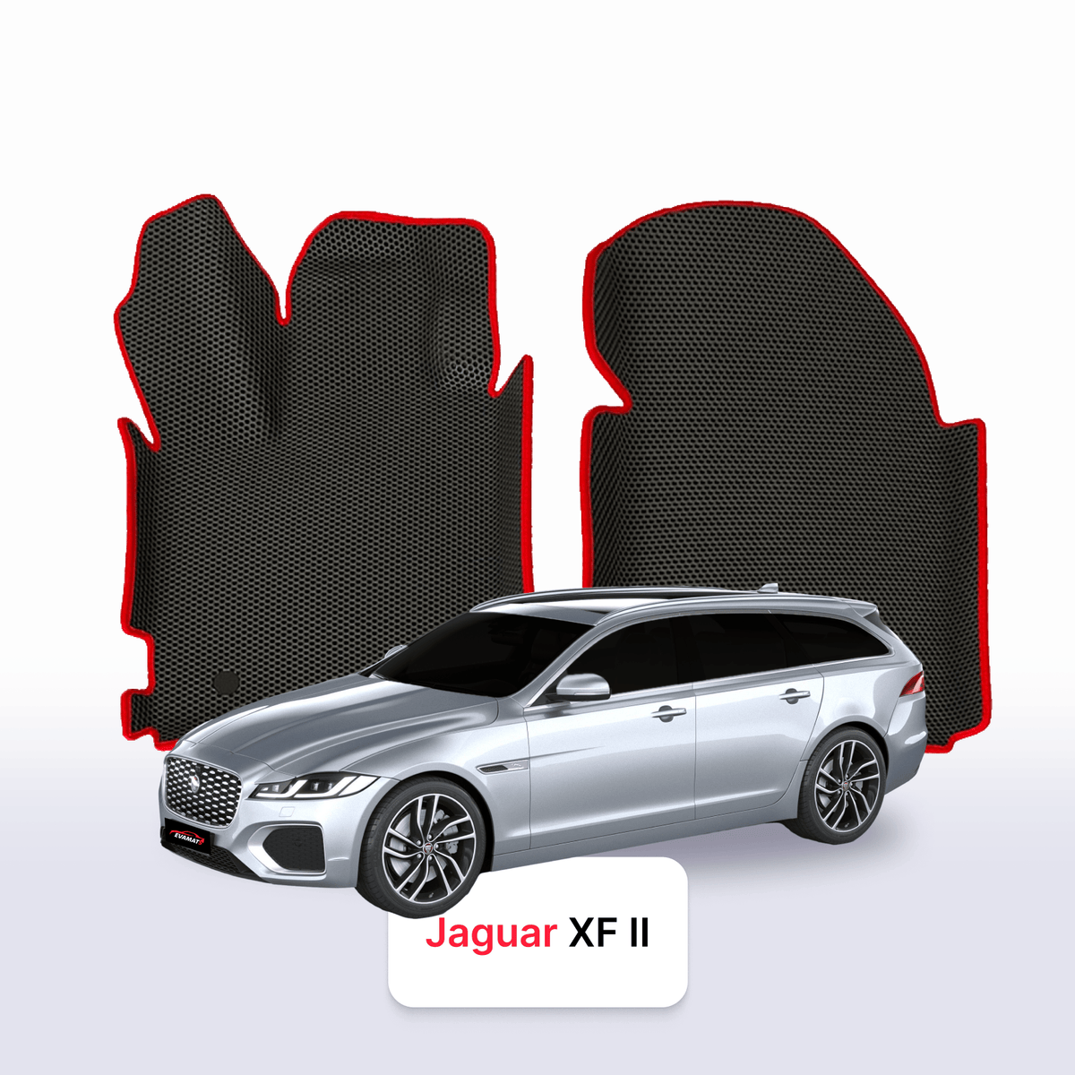 Tapis 3D EVA pour Jaguar XF X260 2 gén 2015-2024 BREAK
