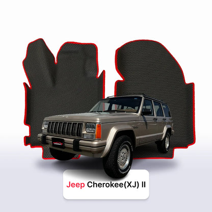 Tapis 3D EVA pour Jeep Cheyearee(XJ) 2 gén avant restylage 1983-1996 SUV 5 PORTES