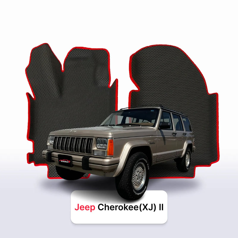 Tapis 3D EVA pour Jeep Cheyearee(XJ) 2 gén avant restylage 1983-1996 SUV 5 PORTES