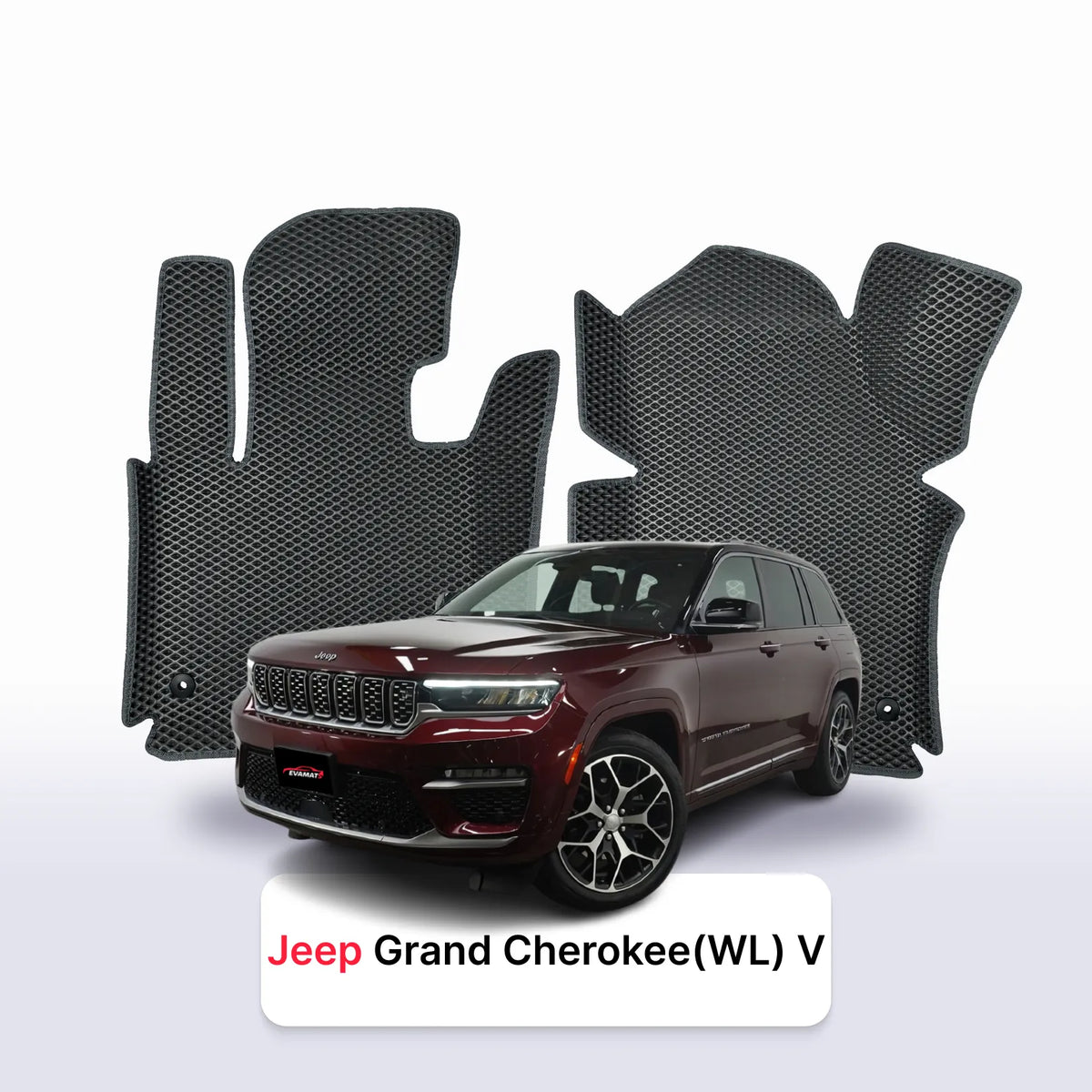 Tapis 3D EVA pour Jeep Grand Cheyearee Summit(WL) 5 gén 2021-2028 SUV LONG