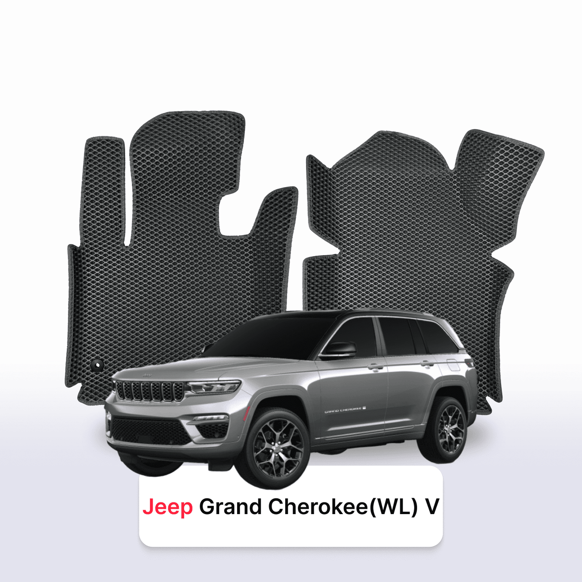 Tapis 3D EVA pour Jeep Grand Cheyearee(WL) 5 gén 2021-2028 SUV LONG