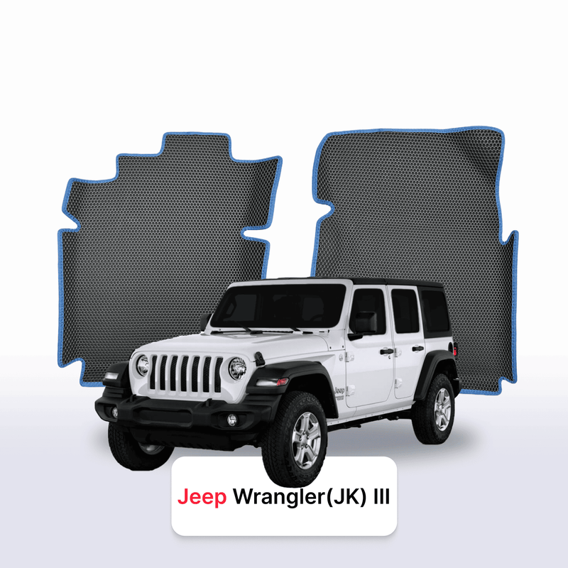 Tapis 3D EVA pour Jeep Wrangler(JKU) 3 gén 2006-2018 5 PORTES SUV