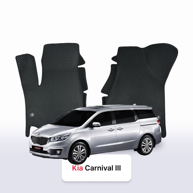 Tapis 3D EVA pour Kia Carnival III gén 2014-2021 MONOSPACE