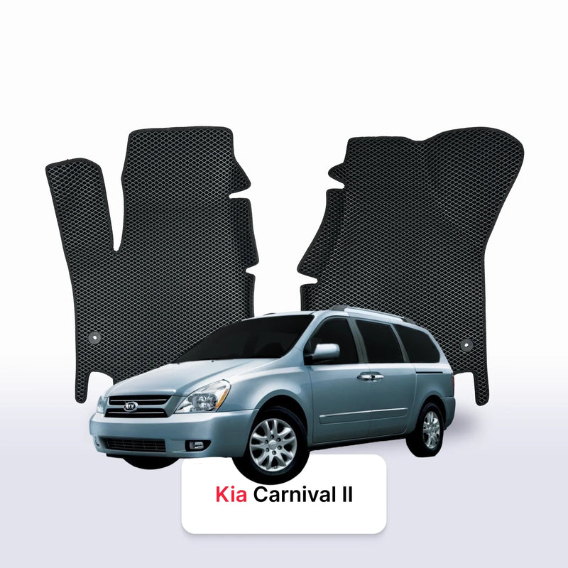 Tapis 3D EVA pour Kia Carnival II gén 2006-2014 MONOSPACE