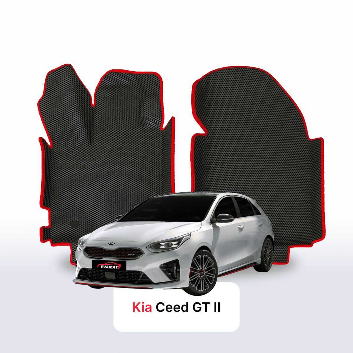 Tapis 3D EVA pour Kia Ceed GT II gén 2018-2025 BERLINE À HAYON 5 PORTES