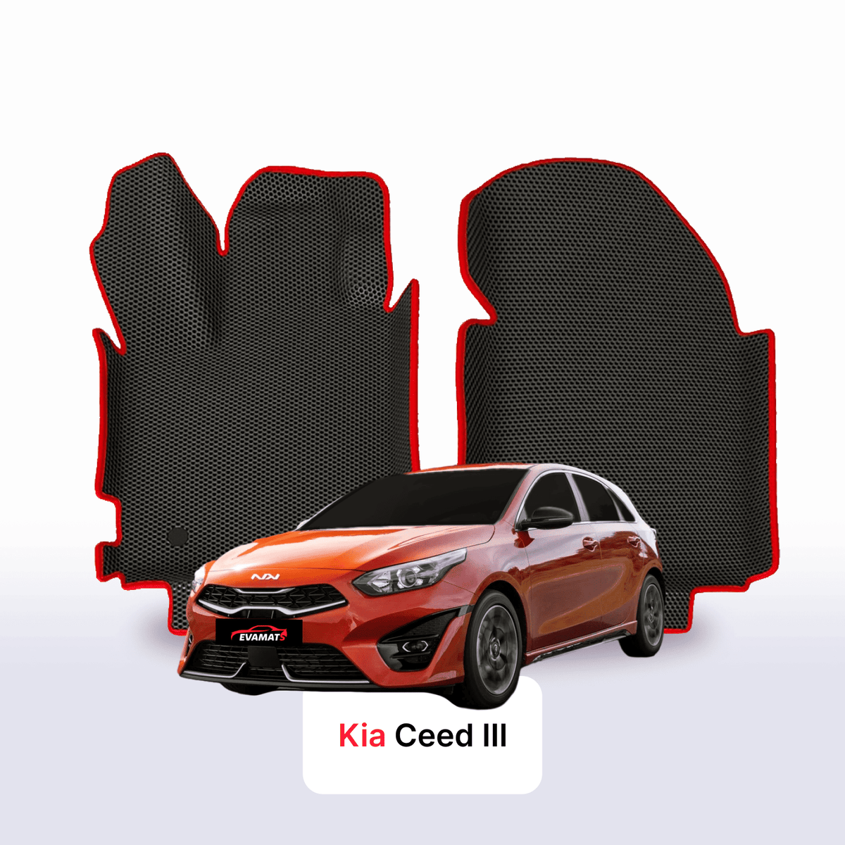 Tapis 3D EVA pour Kia Ceed III gén 2018-2025 BERLINE À HAYON 5 PORTES