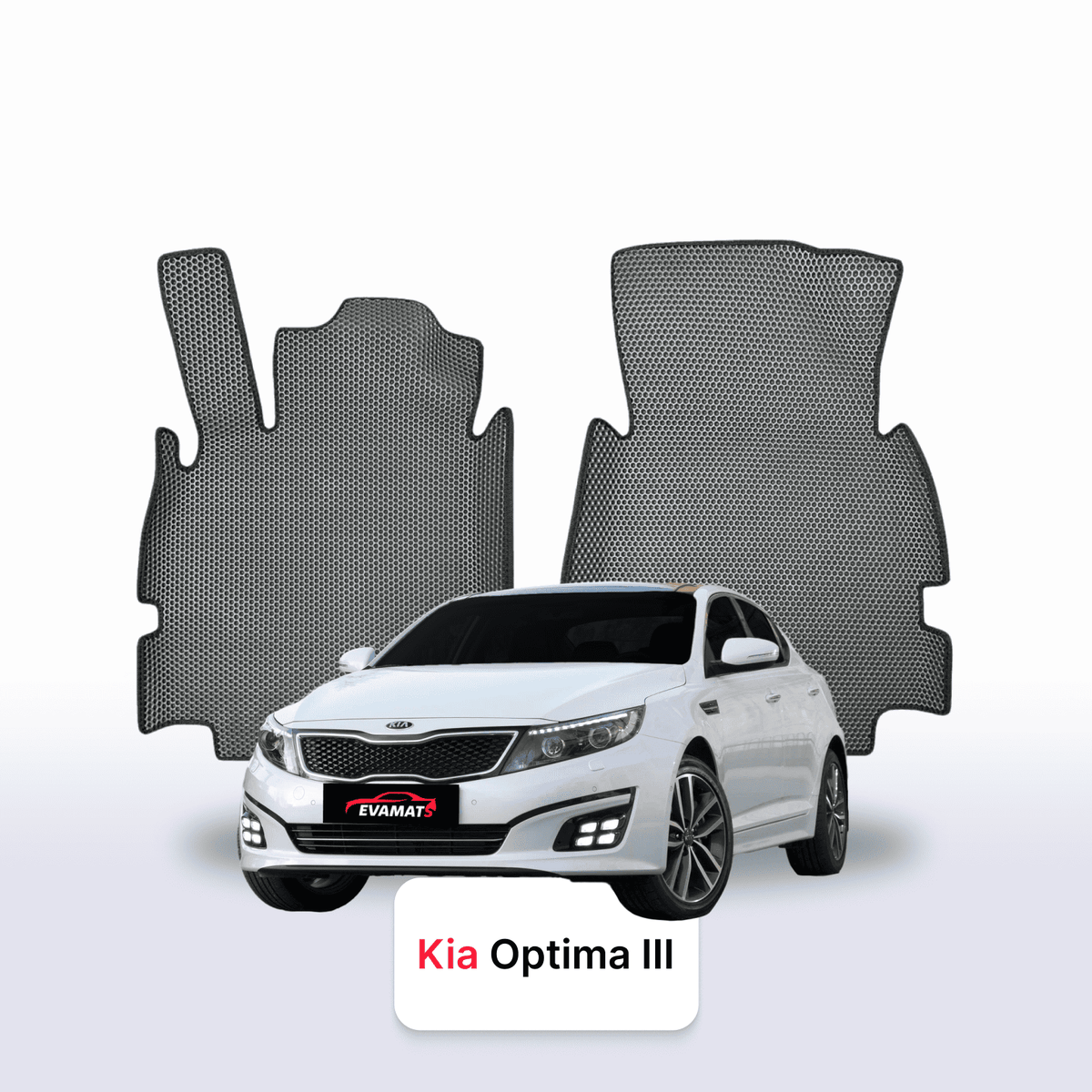 Tapis 3D EVA pour Kia Optima III gén 2010-2015 BERLINE