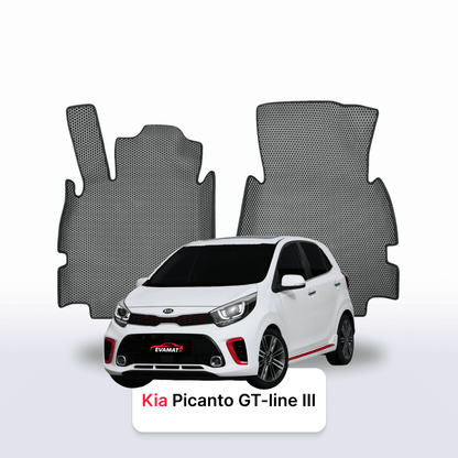 Tapis 3D EVA pour Kia Picanto GT-line III gén 2017-2028 BERLINE À HAYON 5 PORTES