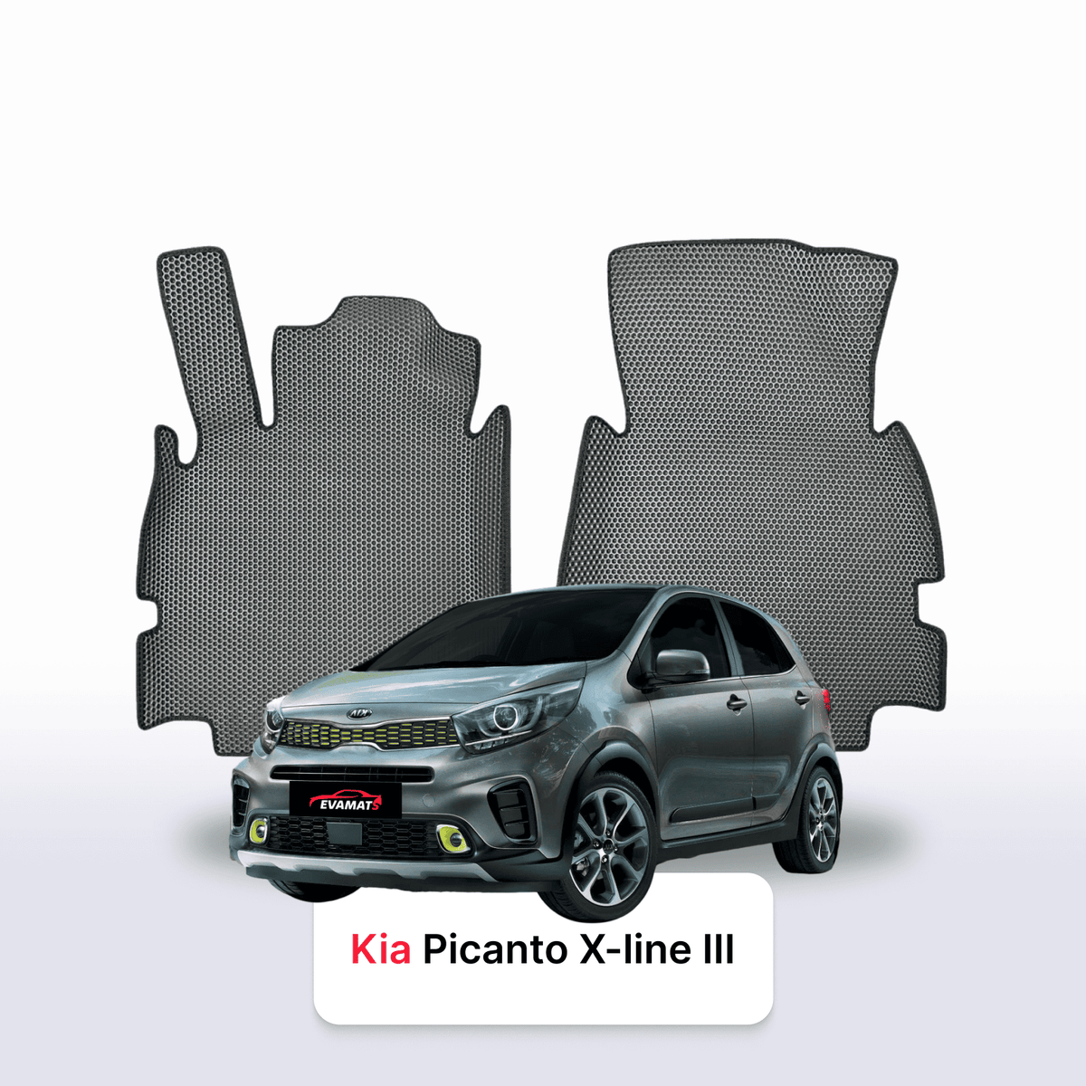 Tapis 3D EVA pour Kia Picanto X-line III gén 2017-2028 BERLINE À HAYON 5 PORTES