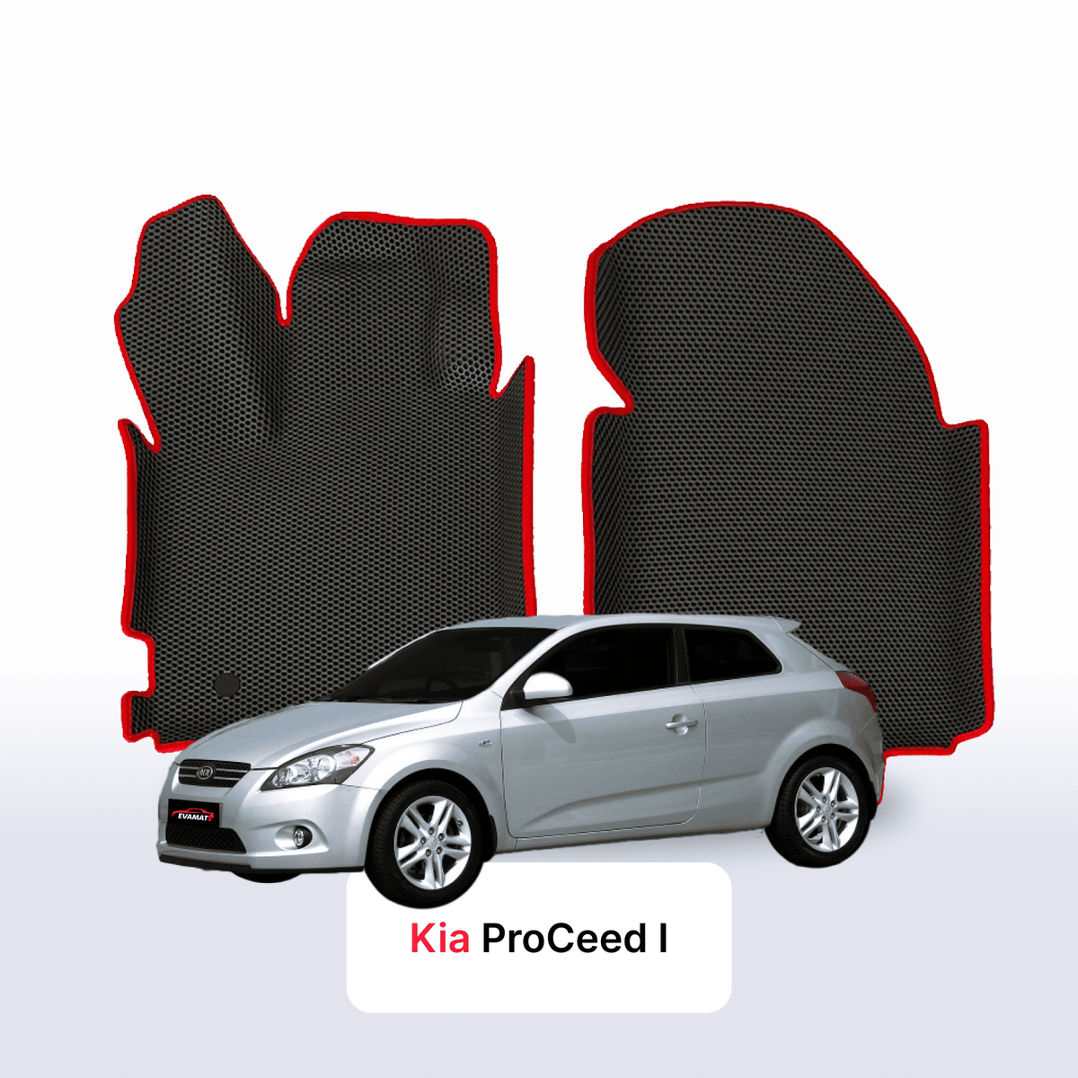 Tapis 3D EVA pour Kia ProCeed I gén 2006-2012 BERLINE À HAYON 3 PORTES