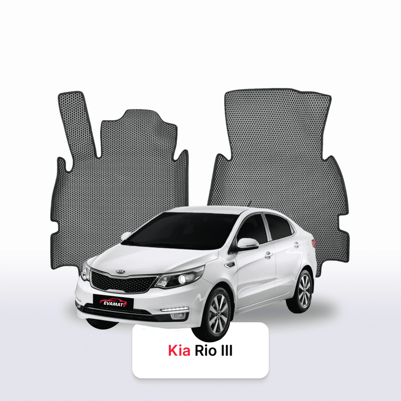 Tapis 3D EVA pour Kia Rio III gén 2011-2017 BERLINE