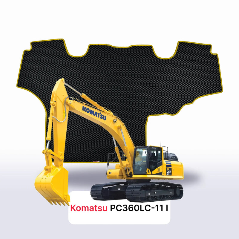 Tapis 3D EVA pour Komatsu PC360LC-11 1 gén 2015-2021 PELLETEUSE