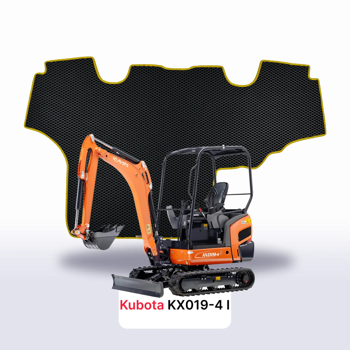 Tapis 3D EVA pour Kubota KX019-4 1 gén 2011-2028 PELLETEUSE