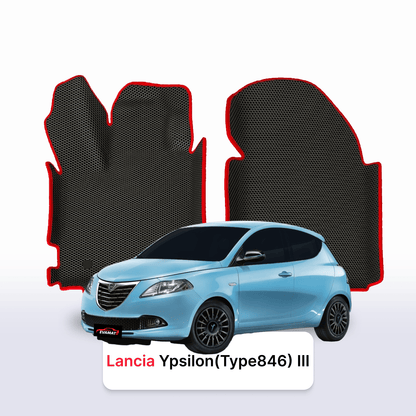 Tapis 3D EVA pour Lancia Ypsilon(Type846) 3 gén 2011-2024 BERLINE À HAYON 3 PORTES