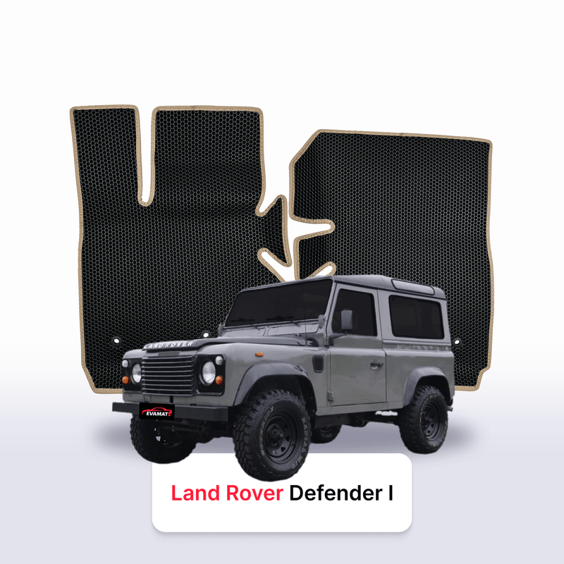 Tapis 3D EVA pour Land Rover Defender 1 gén 1983-2016 SUV 3 PORTES