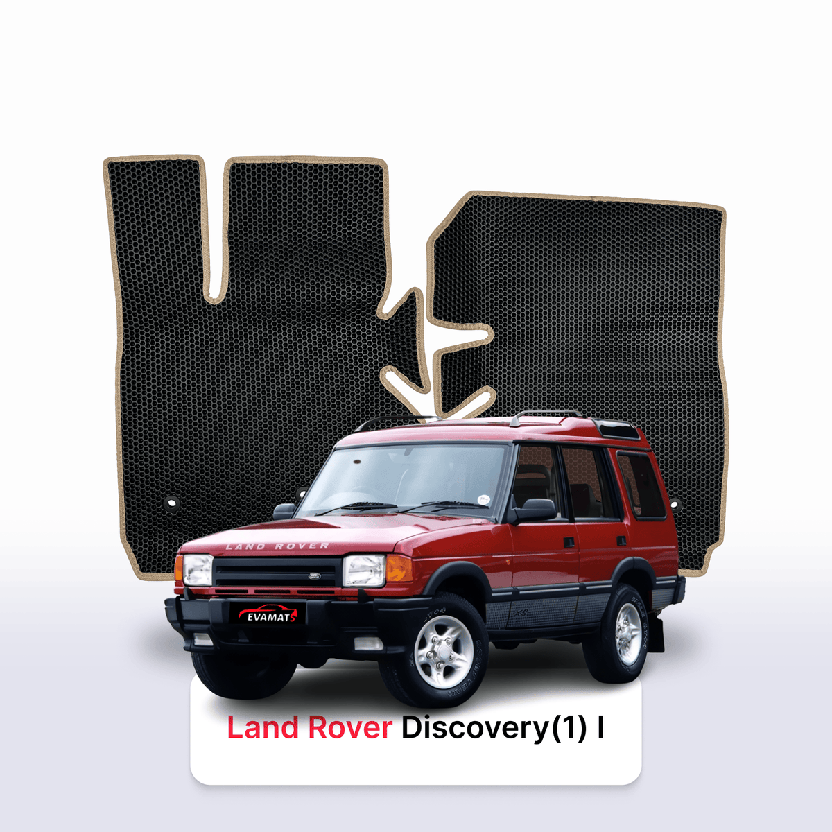 Tapis 3D EVA pour Land Rover Discovery(1) 1 gén 1989-1998 SUV 5 PORTES