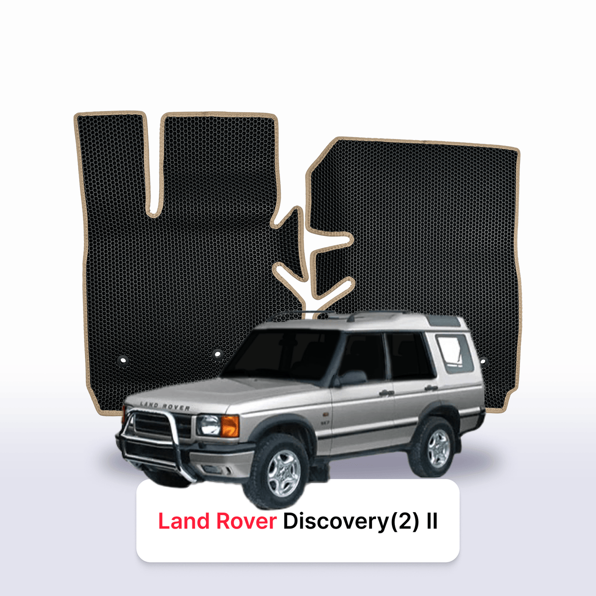 Tapis 3D EVA pour Land Rover Discovery(2) 2 gén 1998-2004 SUV 5 PORTES