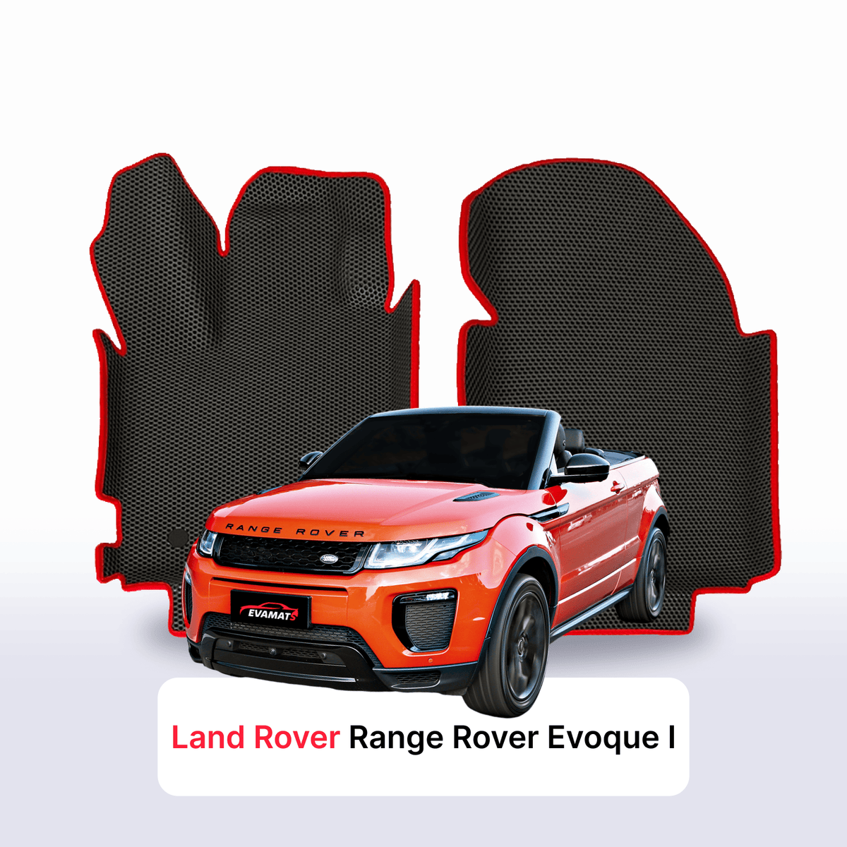 Tapis 3D EVA pour Land Rover Range Rover Evoque 1 gén 2015-2018 SUV CABRIOLET 3 PORTES