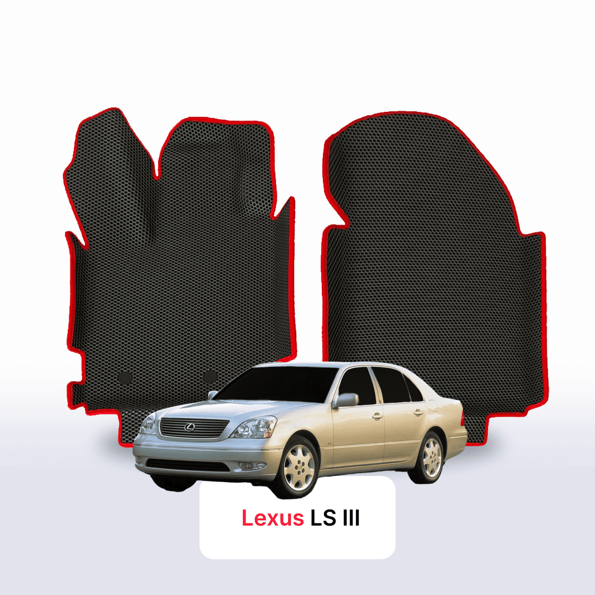 Tapis 3D EVA pour Lexus LS 3 gén 2000-2006 BERLINE